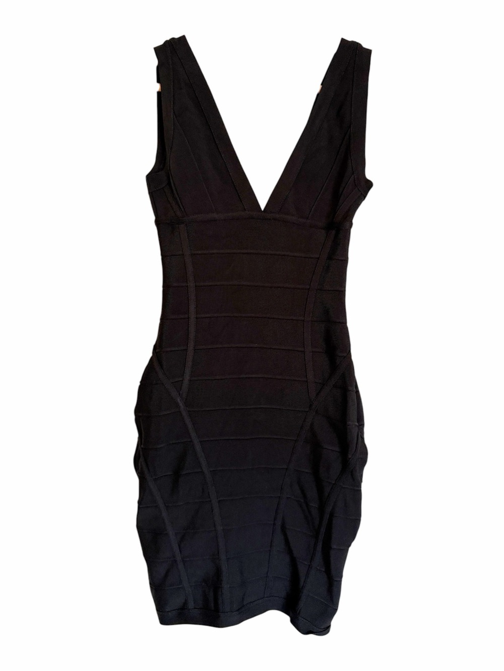 House Of CB London Black Jenna Bandage Bodycon Y2K Mini Dress size S